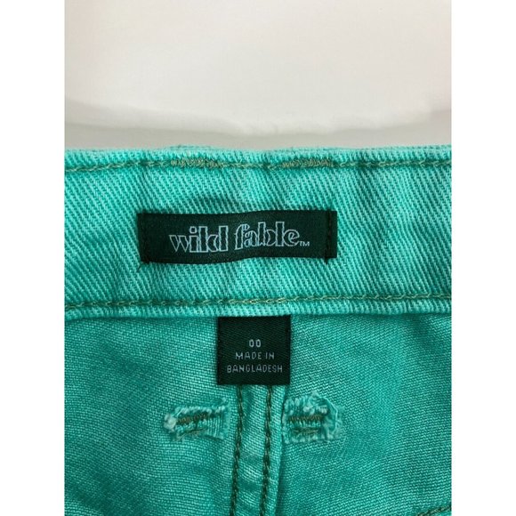 Wild Fable Women's Juniors Size 00 Highest Rise Cheeky Shorts 24 Waist New - Picture 5 of 10